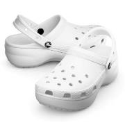 Crocs Classic Platform Clog Vit US W5 (EU 34-35) Dam