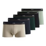 BOSS Kalsonger 10P Essential Trunk Svart m Beige bomull X-Large Herr