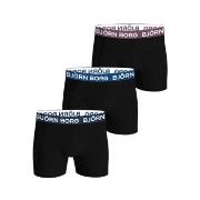 Björn Borg Kalsonger 3P Cotton Stretch Boxers Flerfärgad bomull Small ...