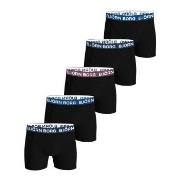 Björn Borg Kalsonger 5P Cotton Stretch Waistband Boxers Svart bomull M...
