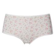 Trofe Cotton Midi Trosor Vit m Blommor bomull X-Large Dam