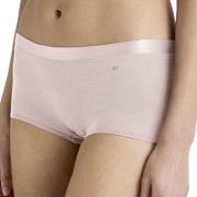 Calida Trosor Cate Regular Satin Shorts Rosa bomull X-Small Dam