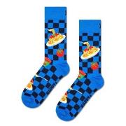 Happy socks Strumpor Dinner Sock Blå bomull Strl 41/46