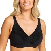 Damella BH Felice Soft Bra Svart bomull F 70 Dam