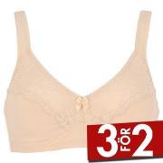 Damella BH Felice Soft Bra Hud bomull E 75 Dam