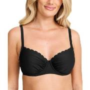 Damella Grace Wavy Bikini Bra Svart B/C 48 Dam