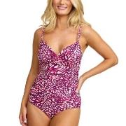 Damella Tara Swimsuit Pattern Rosa Mönstrad 46 Dam