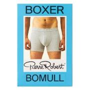 Pierre Robert Kalsonger For Men Cotton Boxer Grå ekologisk bomull Smal...