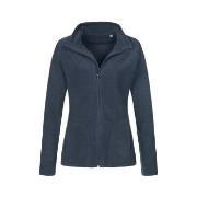 Stedman Active Fleece Jacket For Women Mörkblå polyester XX-Large Dam