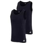 adidas 2P Active Flex Cotton Tank Top Svart bomull Large Herr
