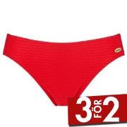Damella Brigitte Textured Bikini Brief Röd nylon 44 Dam