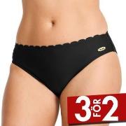 Damella Emily Wavy Bikini Brief Svart 46 Dam