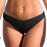Wiki Low Cut Rio String Svart Large Dam