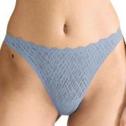 Sloggi Trosor ZERO Feel Bliss String Brief Blå/Grå X-Large Dam