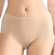 Sloggi Trosor 2P GO Sense High Waist Briefs Beige modal Large Dam