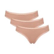 Sloggi Trosor 3P GO Crush Mini Briefs Ljusbrun bomull XX-Large Dam