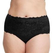 Swegmark Trosor Lace Maxi Briefs Svart polyamid 2XL Dam