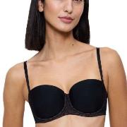 Triumph BH Signature Sheer Wired Balconette Bra Svart D 85 Dam