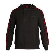 HUGO LIAM Hoodie Röd/svart bomull Large Herr