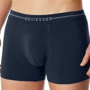 Schiesser Kalsonger 2P Cotton Flex Trunks Marin bomull Large Herr