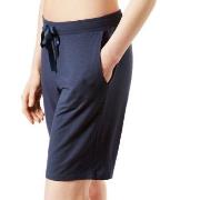 Schiesser Mix and Relax Bermuda Shorts Blå modal Large Dam