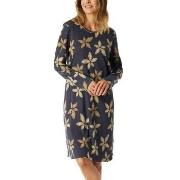 Schiesser Long Sleeve Nightshirt Mörkgrå 4XL Dam