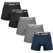 Salming Kalsonger 5P Soft Cotton Boxers With Logo Flerfärgad bomull X-...