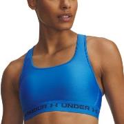 Under Armour BH Mid Crossback Sport Bra Blå polyester Medium Dam