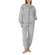 DKNY Chill In Style Zip Top Jogger Set Grå polyester X-Small Dam