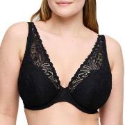 PrimaDonna BH Rupi Half Padded Plunge Bra Svart G 85 Dam
