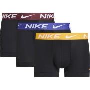 Nike Kalsonger 3P Everyday Essentials Micro Trunks Svart/Gul polyester...