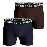 Bjorn Borg Bamboo Cotton Blend Boxer Kalsonger 2P Blå/Brun X-Large Her...