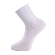 Trofe Cotton Solid Sock Strumpor 2P Vit Strl 37/41 Dam