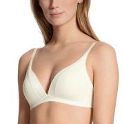 Calida BH Cate Triangle Soft-Bra Creme bomull B 80 Dam