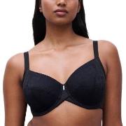 Chantelle BH EasyFeel Very Covering Underwired Bra Svart nylon B 80 Da...