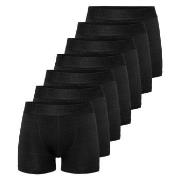 Resteröds Kalsonger 7P Gunnar Cotton Svart ekologisk bomull Large Herr