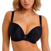 Freya BH Fascinate UW Moulded Plunge T-Shirt Bra Svart E 75 Dam