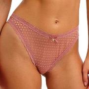 Freya Trosor Spot-light High Leg Brief Rosa Large Dam
