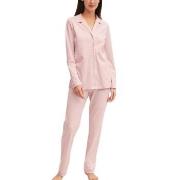Calida Night Lovers Pyjama With Collar Rosa bomull Medium Dam
