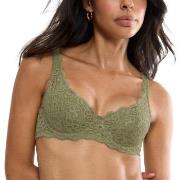 Triumph BH Amourette Wired Bra With Lace Oliv B 75 Dam