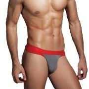 Doreanse Kalsonger Men Sexy String 1258 Vit/Blå X-Large Herr