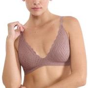 Sloggi BH ZERO Feel Bliss Push-Up Bra Brun X-Large Dam