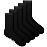 Frank Dandy Strumpor 5P Bamboo Socks Solid Svart Strl 41/46