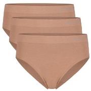 Bamboo basics Trosor 3P Belle Seamless Full Brief Ljusbrun Small Dam
