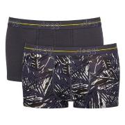 Sloggi Kalsonger 2P For Men Start Hip Gråmelerad bomull XX-Large Herr