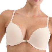 Triumph BH Pure Micro Push Up Bra With Front Closure Beige A 70 Dam