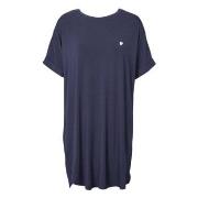 Missya Softness Modal Big Shirt Mörkblå modal Medium Dam