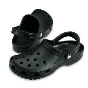 Crocs Classic Unisex Svart US M3/W5 (EU 34-35)