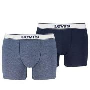 Levis Kalsonger 2P Base Vintage Boxer Marin/Blå bomull XX-Large Herr
