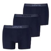 Levis Kalsonger 3P Logo Boxer Briefs Marin bomull Medium Herr